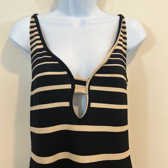 Brat Star Sleeveless Multi Strip Dress Size XL - Picture 2 of 9